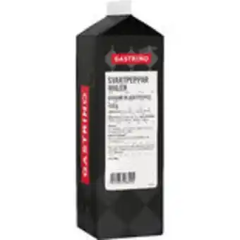 Snabbgross Svartpeppar malen gastrino 450g erbjuda