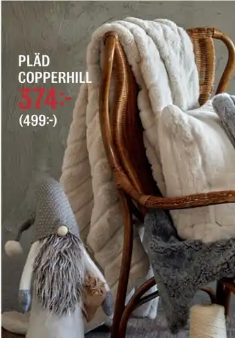 Mio Pläd copperhill erbjuda