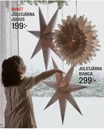 Mio Julstjärna julius erbjuda