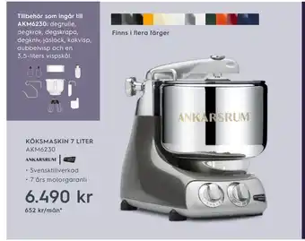 Köksmaskin 7 liter