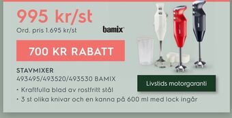 Electrolux Home Stavmixer erbjuda