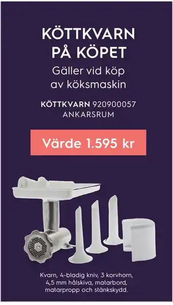 Köttkvarn 920900057