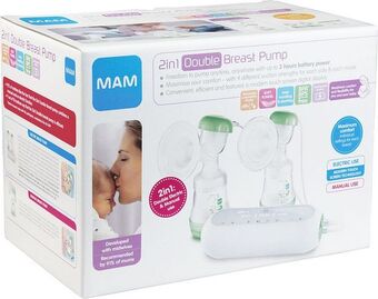 Apotek Hjärtat Mam 2 in 1 double electric breast pump erbjuda