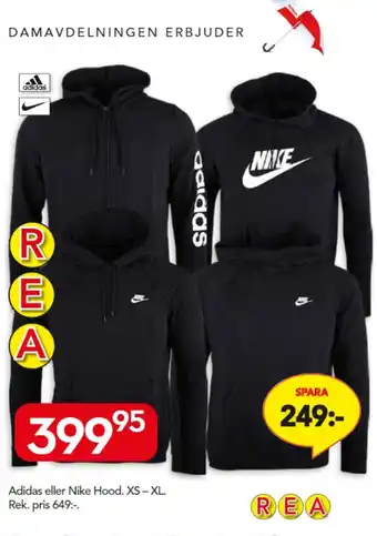 Bo Ohlsson Adidas eller Nike Hood XS-XL erbjuda