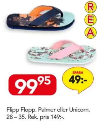 Bo Ohlsson Flipp Flopp. Palmer eller Unicorn erbjuda