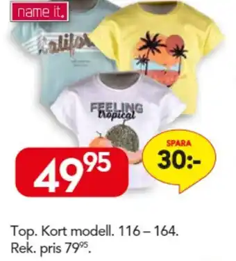 Top. Kort modell 116-164