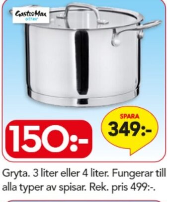 Bo Ohlsson Gryta 3 liter eller 4 liter erbjuda