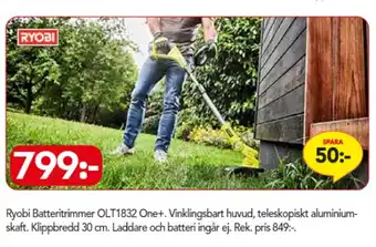 Ryobi Batteritrimmer
