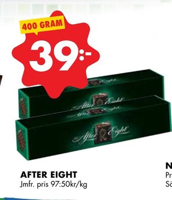 ÖoB After eight erbjuda