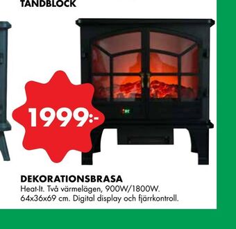 ÖoB Dekorationsbrasa erbjuda
