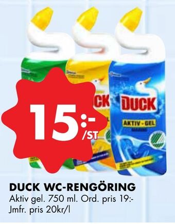 ÖoB Duck wc-rengöring erbjuda