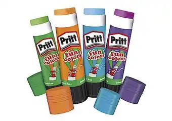 Limstift med färg, pritt fun color