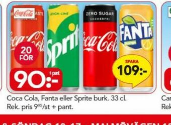 Bo Ohlsson Coca Cola Zero Läskedryck erbjuda