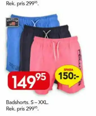 Bo Ohlsson Polo Club Badshorts erbjuda