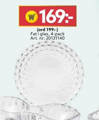Albrekts Guld Fat i glas, 4-pack erbjuda