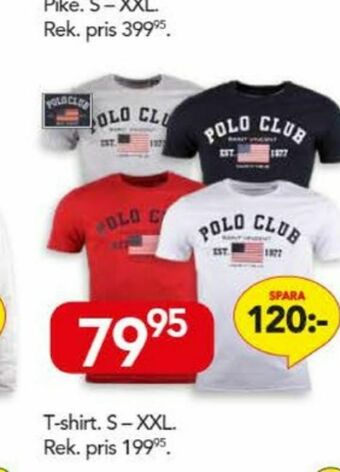 Bo Ohlsson Polo Club T-shirts erbjuda