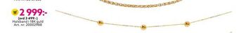 Albrekts Guld Halsband i 18k guld erbjuda