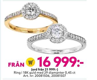 Albrekts Guld Ring erbjuda