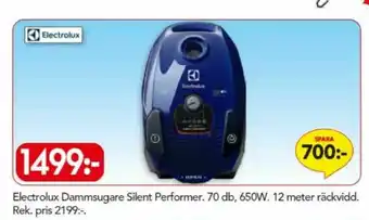 Bo Ohlsson Electrolux Dammsugare erbjuda