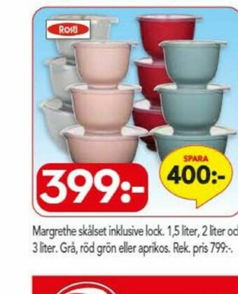 Rosti Skålar