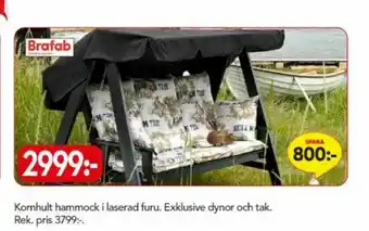 Bo Ohlsson Brafab Hammock erbjuda
