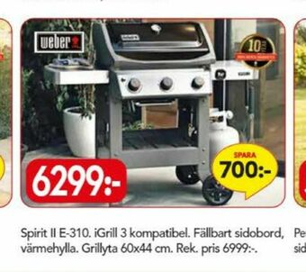 Bo Ohlsson Weber Gasolgrill erbjuda