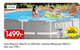 Bo Ohlsson Intex Pool erbjuda