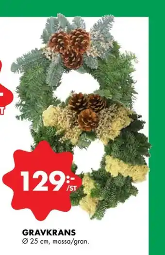 ÖoB Manitoba cream gravdekorationer erbjuda