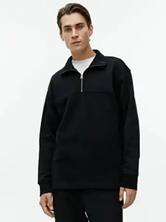 ARKET Half-zip sweatshirt erbjuda
