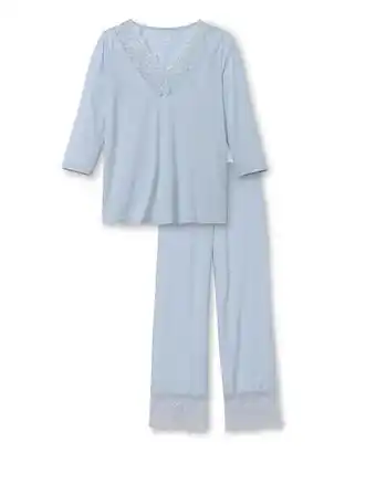 Ströms Pyjama elegant dreams harmony blue erbjuda