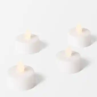 Värmeljus led paulo, 4-pack