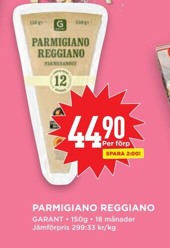 Willys Parmigiano reggiano erbjuda