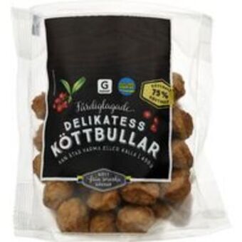 Hemköp Köttbullar delikatess erbjuda