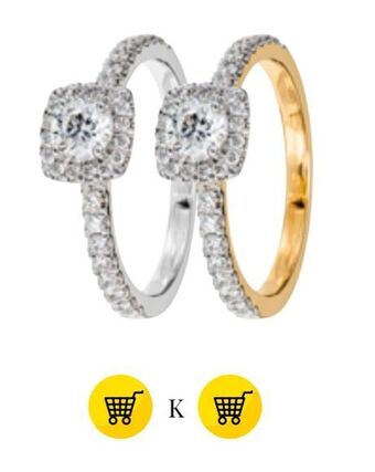Guldfynd 18k guld med wsi diamanter erbjuda