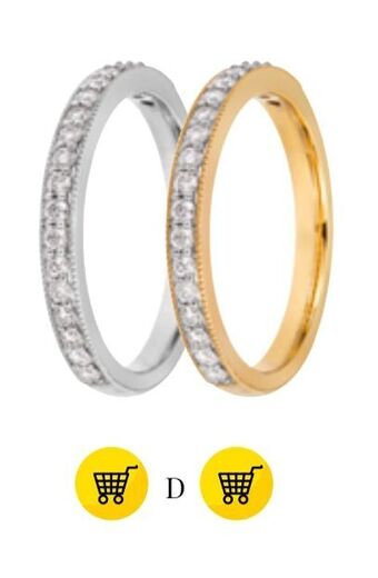 Guldfynd 18k guld med wsi diamanter erbjuda