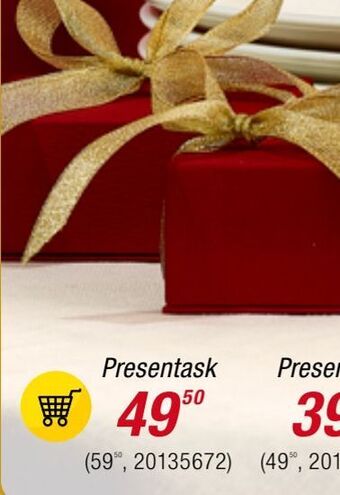 Guldfynd Presentask erbjuda
