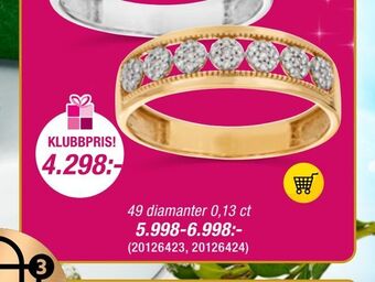 Guldfynd Ringar i 18k guld erbjuda