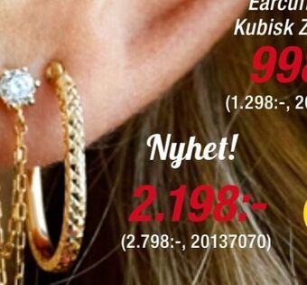 Guldfynd Örhängen i 18k guld! erbjuda