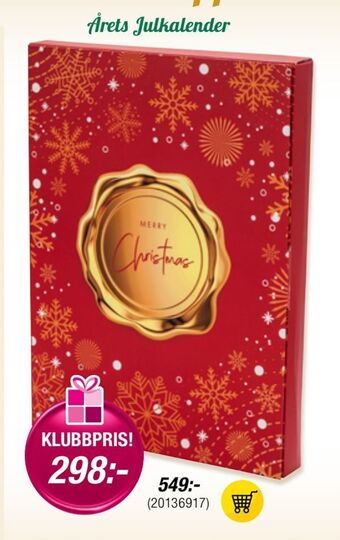 Guldfynd Årets julkalender erbjuda