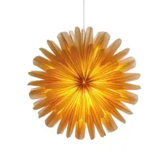 Adventsstjärna lola 42 cm ockra inkl upphäng