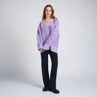 Åhléns Jaquardstickad tröja signe erbjuda