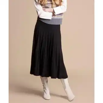 Åhléns Klara knit skirt - klara black erbjuda