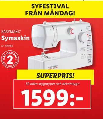 Lidl Symaskin erbjuda
