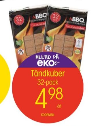 EKO Koopman braständare erbjuda