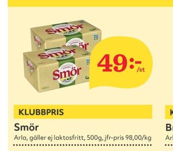 Hemköp Svenskt smör erbjuda