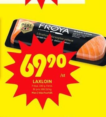 ICA Kvantum Fröyas lax erbjuda