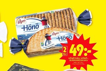 ICA Kvantum Hönö skärgårdskaka hönökaka erbjuda