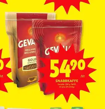 ICA Kvantum Gevalia instant kaffe erbjuda
