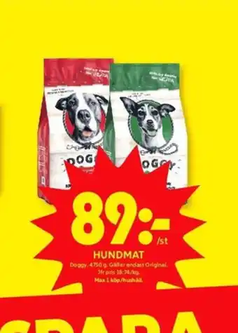 Doggy hundmat
