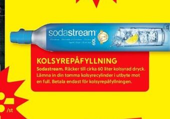 ICA Kvantum Sodastream imageannons erbjuda